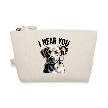 Je t’entends chien - Trousse biologique - nature - Devant