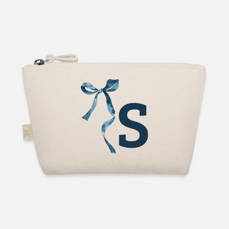 Monogram s gift idea Organic Pouch