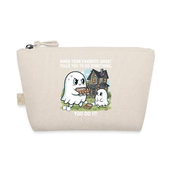 My favorite ghost - Organic Pouch - nature - Front
