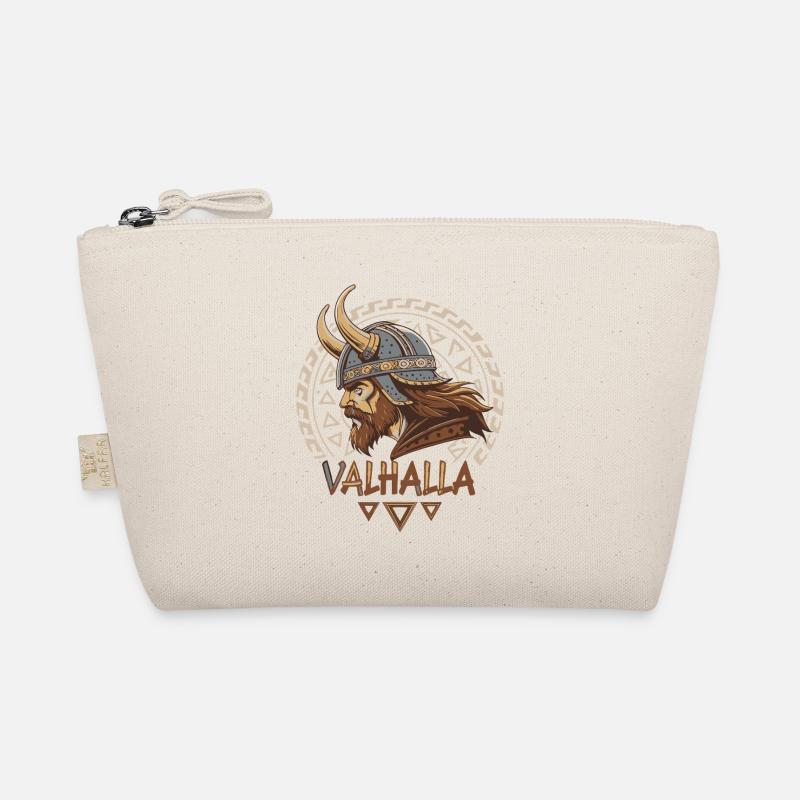 Wikinger Walhalla Runenhelm Bio-Täschchen
