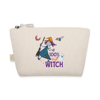 Halloween Witch - Organic Pouch - nature - Front