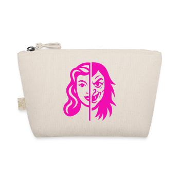 Split Face Contrast - Organic Pouch - nature - Front
