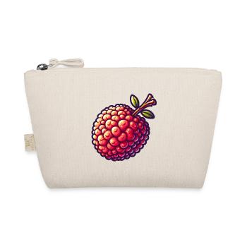Litchi Pop Art Rouge - Trousse biologique - nature - Devant