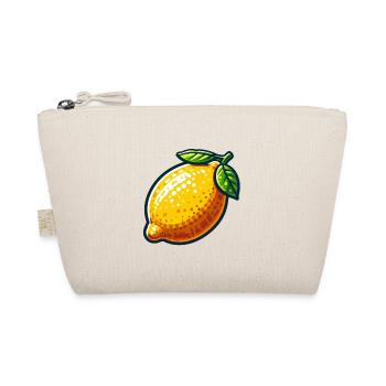 Lemon Cartoon Luminous - Organic Pouch - nature - Front