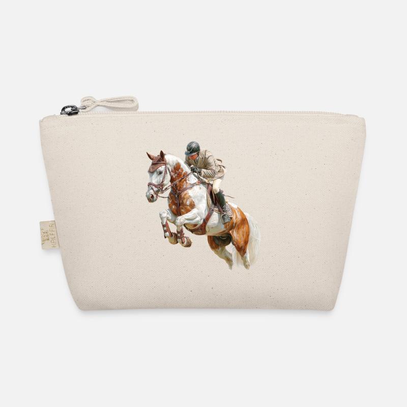 Cavalier sauteur au galop Trousse biologique