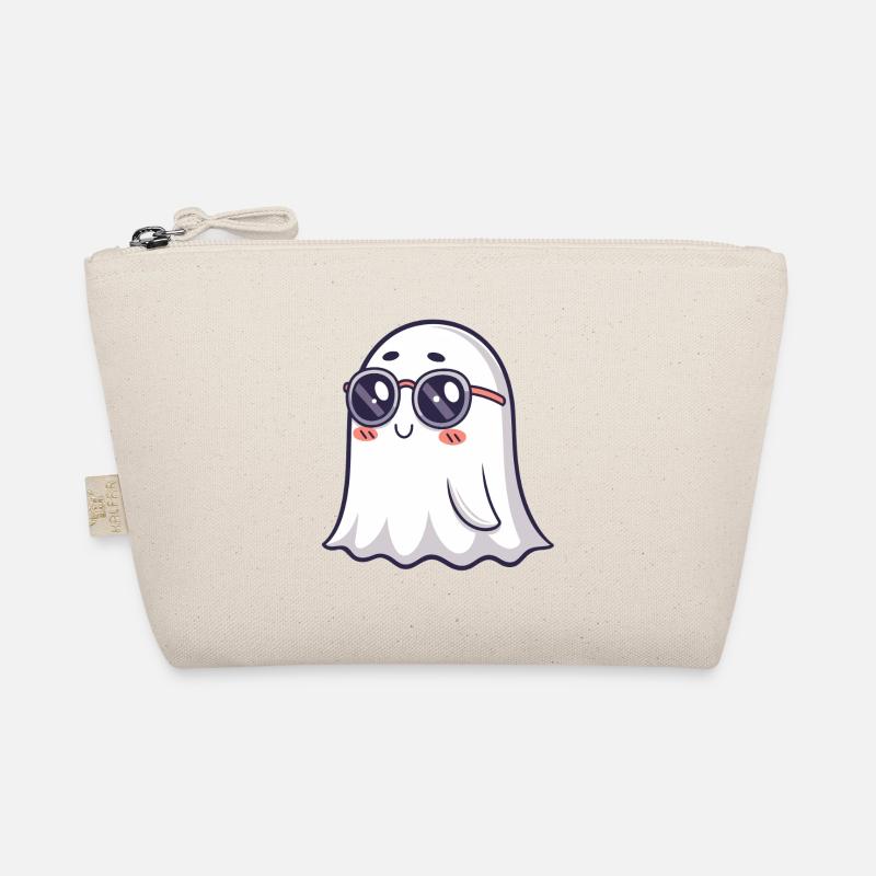 Retro Phantom Runde Brille Bio-Täschchen
