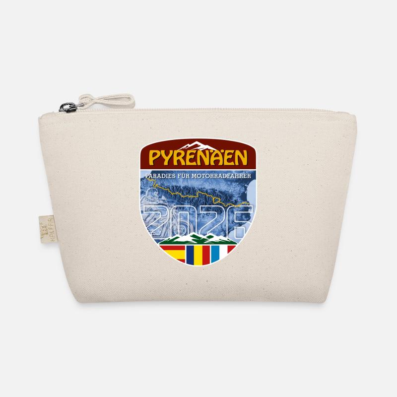 Pyrenäen 2026 | DE | Sticker - Bio-Täschchen - Natur