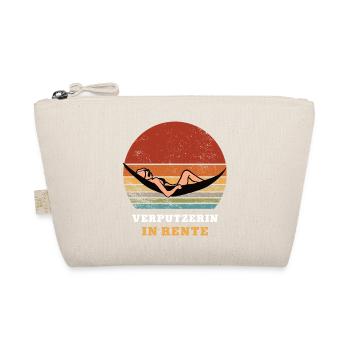 plasterer pension retirement pensioner plasterer - Organic Pouch - nature - Front