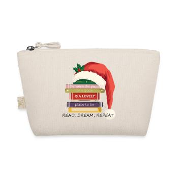 Livre Stack avec chapeau de Noël - Trousse biologique - nature - Devant