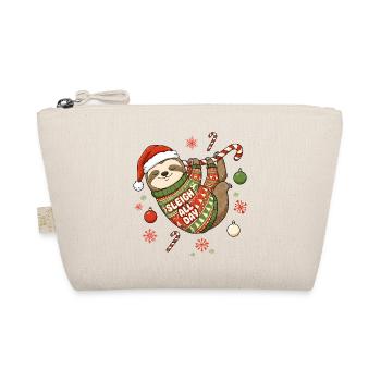 Drôle de paresseux Noël - Pull de Noël - Trousse biologique - nature - Devant