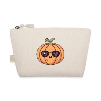 Citrouille chic lunettes noires - Trousse biologique - nature - Devant