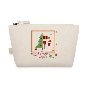 Winterzauber Christmas - Bio-Täschchen - Natur - Vorne