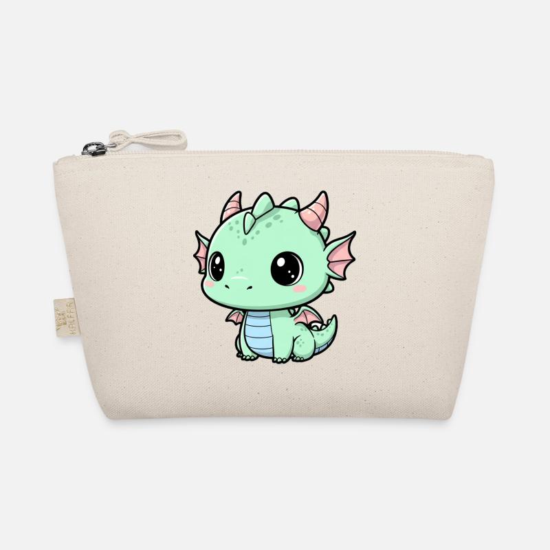 Mint Dragon Cuddle Buddy Organic Pouch