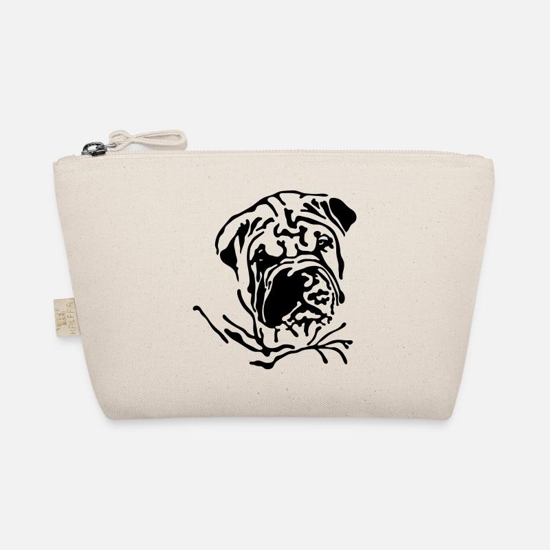 Shar-Pei - Bio-Täschchen - Natur