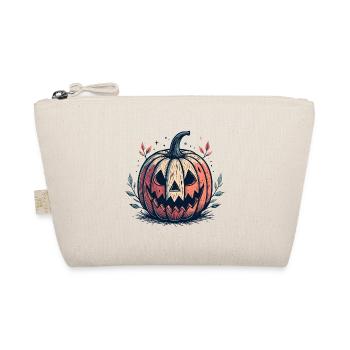 Citrouille Sculptée au Style Nuit Halloween - Trousse biologique - nature - Devant