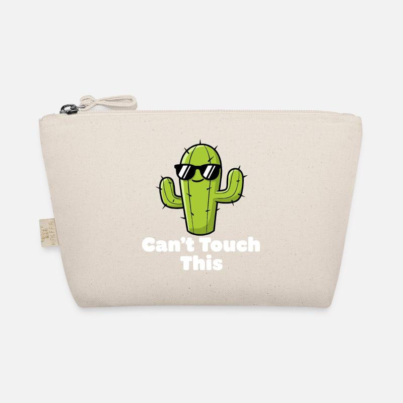 Cactus avec des lunettes de soleil Dicton Trousse biologique