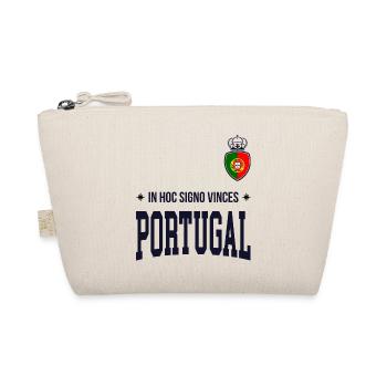T-shirt typographique Portugal Bold 2025 - Trousse biologique - nature - Devant