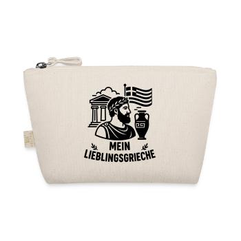 Favorite Greek fan shirt - Organic Pouch - nature - Front