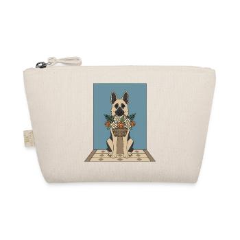 Corbeille de fleurs chien : Berger allemand - Trousse biologique - nature - Devant