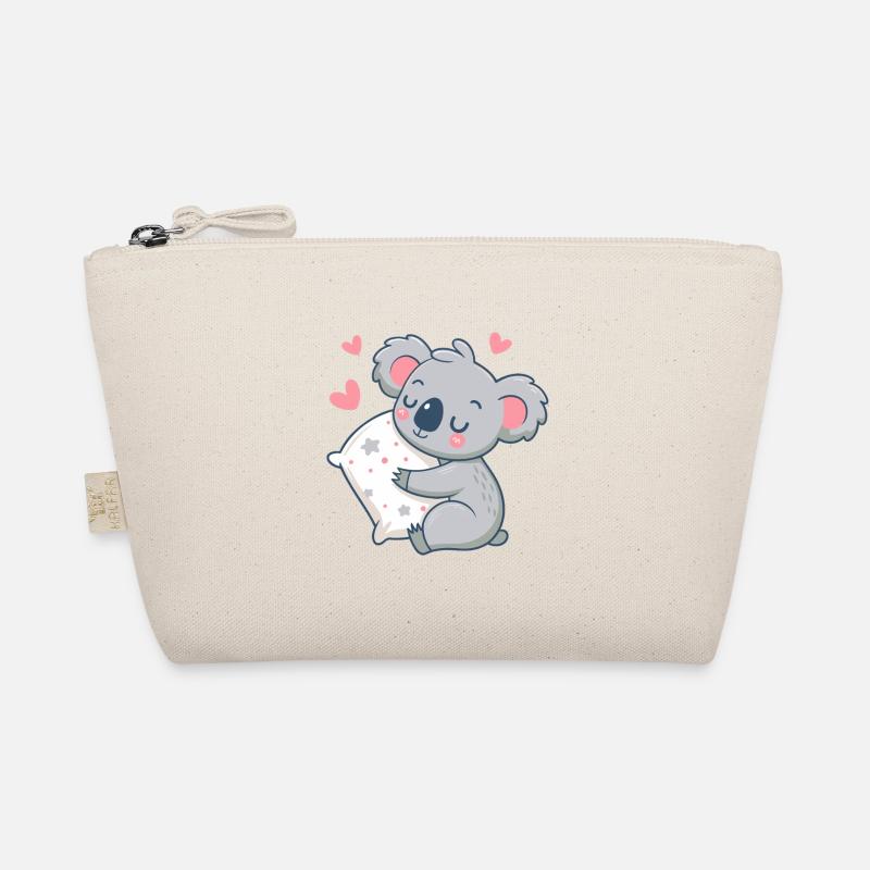 Cuddly Koala and Starry Pillow Organic Pouch