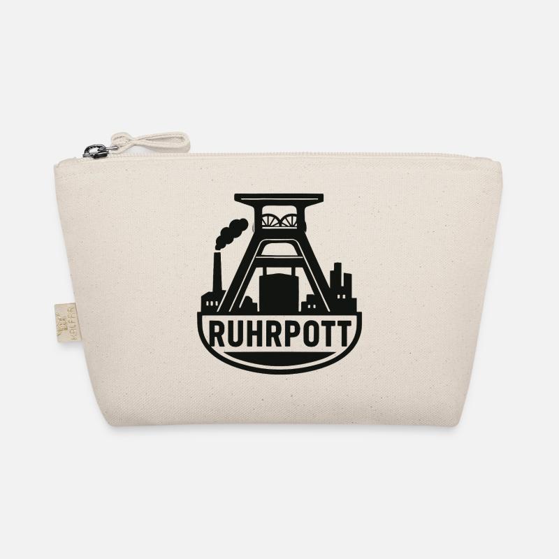 Silhouette industrielle de Ruhrpott Trousse biologique