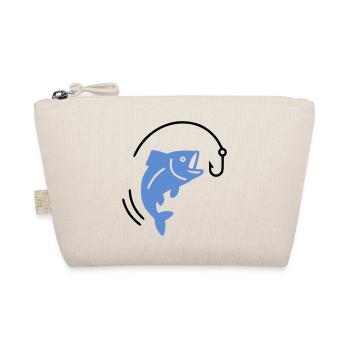 Pêche au poisson sur hameçon logo - Trousse biologique - nature - Devant