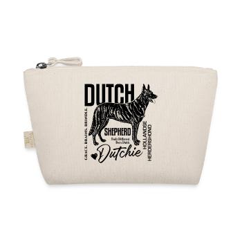 Luci-Standing-SideView - Organic Pouch - nature - Front