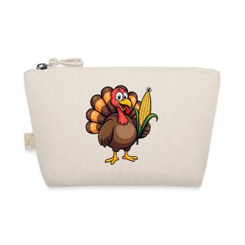 Thanksgiving Drôle Dinde de Thanksgiving - Trousse biologique - nature - Devant