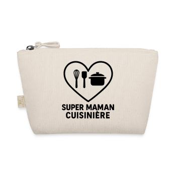 Super maman cuisinière – Cœur cuisine - Trousse biologique - nature - Devant