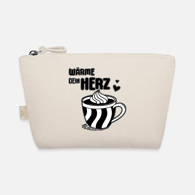 Wärme Dein Herz Kaffeetasse Bio-Täschchen
