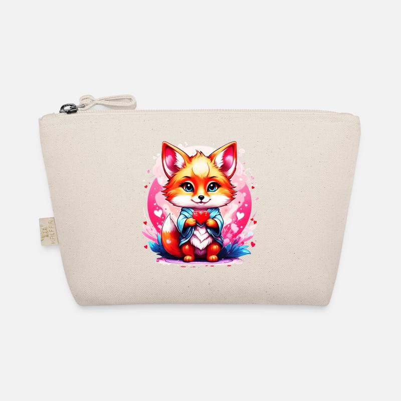 Kawaii Chibi Fuchs Bio-Täschchen