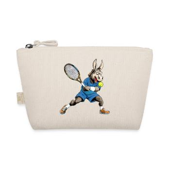 Donkey Tennis - Organic Pouch - nature - Front