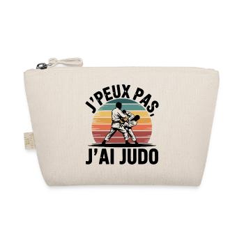 I can't I have judo humor gift - Organic Pouch - nature - Front