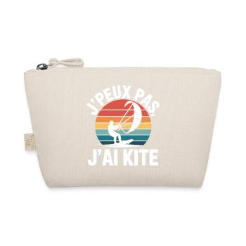 Ich kann es nicht tunen, Geschenk-Humor - Bio-Täschchen - Natur - Vorne