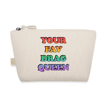 Your Fav Drag Queen Rainbow - Organic Pouch - nature - Front