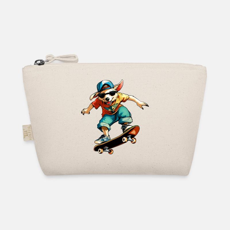 Skateboard Australian Shepherd - Chien Trousse biologique
