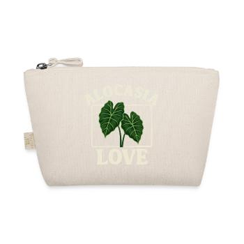 Alocasia Love - Organic Pouch - nature - Front