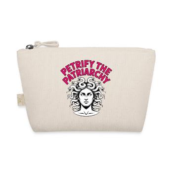 Pétrifier le patriarcat - T-shirt féministe - Trousse biologique - nature - Devant