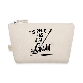 J'peux pas j'ai Golf - Trousse biologique - nature - Devant