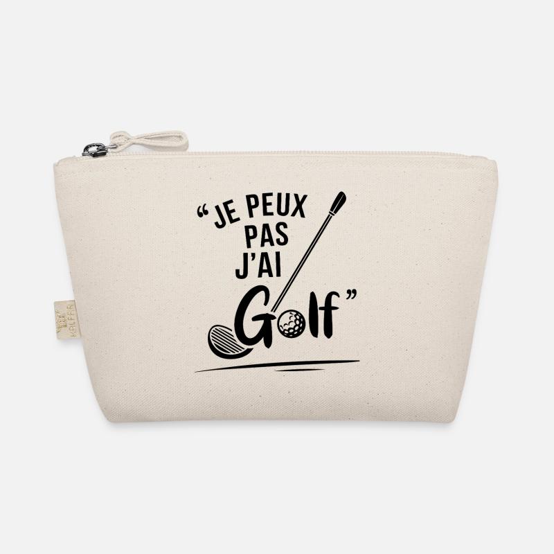 I can't I have Golf Organic Pouch
