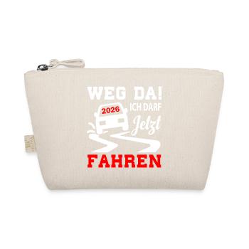 Driving License 2026 Driving Test Driving License Test - Organic Pouch - nature - Front