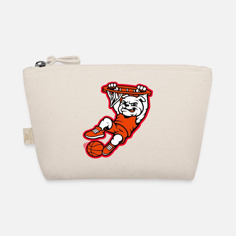 Mascotte du dunk de basket-ball Bulldog Trousse biologique