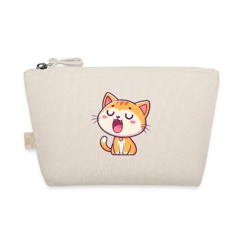 Chaton Mignon Souriant - Trousse biologique - nature - Devant