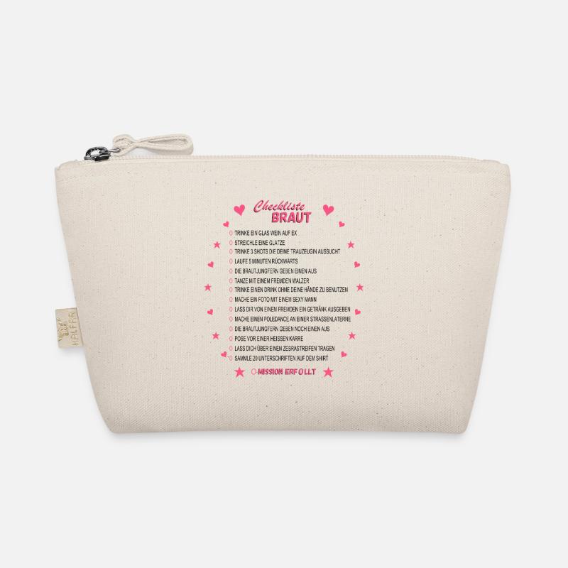 Checklist de la mariée rose Trousse biologique