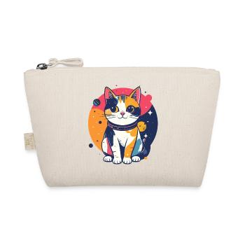 Space Cat Color World Amour des chats Motif pop art - Trousse biologique - nature - Devant