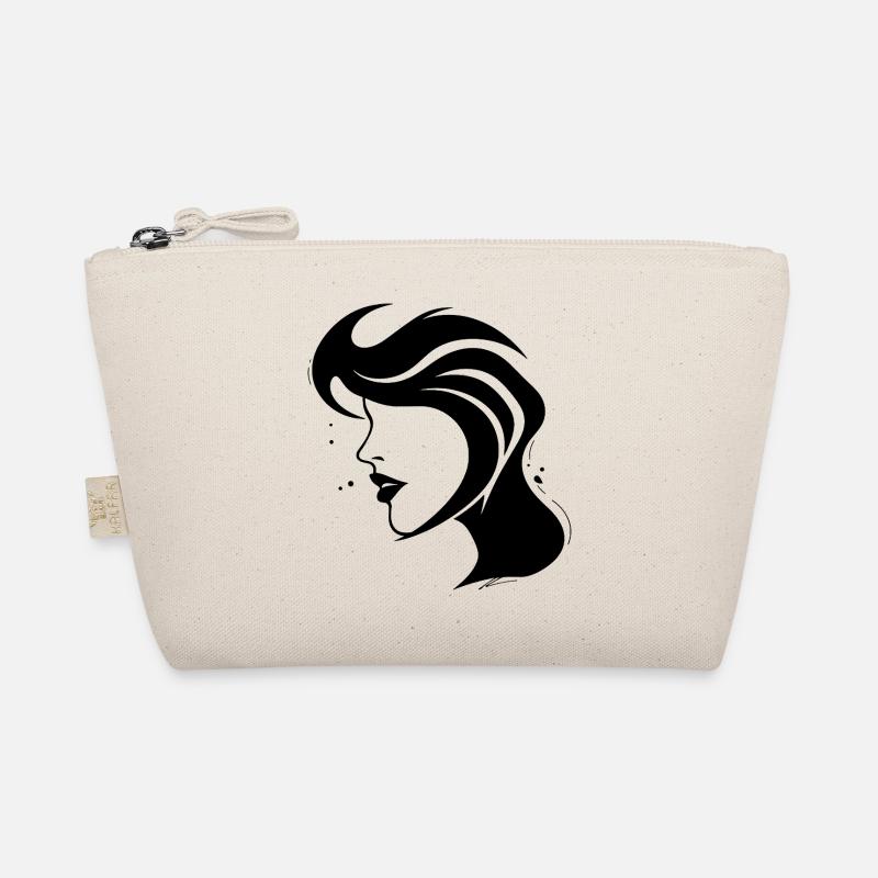 Femme Silhouette - Visage abstrait Trousse biologique