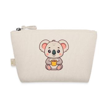 Koala Süße Kaffeetasse - Bio-Täschchen - Natur - Vorne
