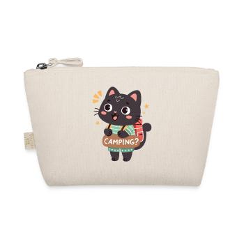 Colorful Camper Kitten - Organic Pouch - nature - Front
