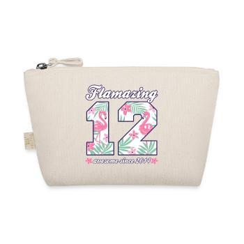 Idée cadeau pour la fille des Flamants Flamants pour le 12e anniversaire 2026 - Trousse biologique - nature - Devant