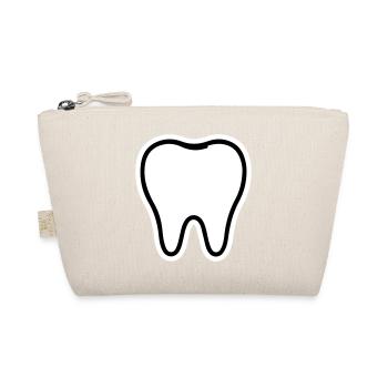 Tooth Symbol - Organic Pouch - nature - Front